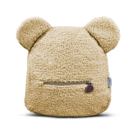 Zacht teddy rugzakje in crea kleur voor kinderen en baby’s