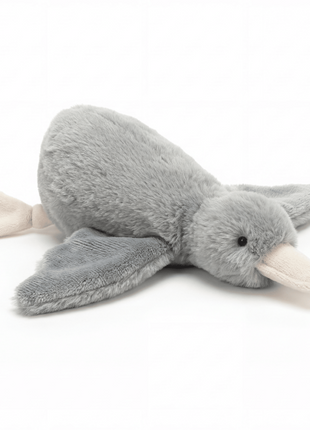 Zachte pluche brievenbus knuffel Eend Guusje van 28 cm
