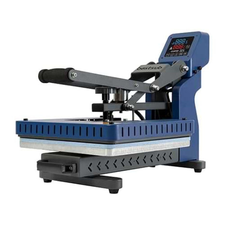 auto drawer flat heat press 40x50 cm sublimatie hittepers blauw