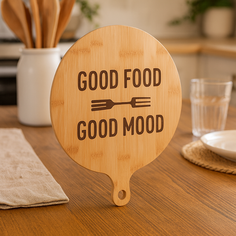 bamboe snijplank 26 x 38 cm sublimatie houten plank personaliseren