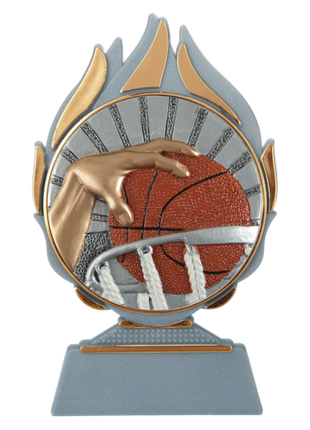 Basketbal Beker met Basketbal Speler – Sporttrofee  (Geschikt voor sublimatie)