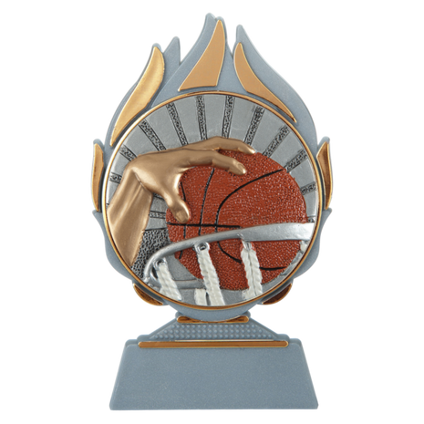 Basketbal Beker met Basketbal Speler – Sporttrofee  (Geschikt voor sublimatie)