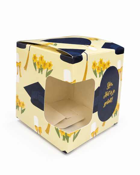 Bloemenfeest Mokkendoosje - Afstudeer Cadeaudoosje voor Mok