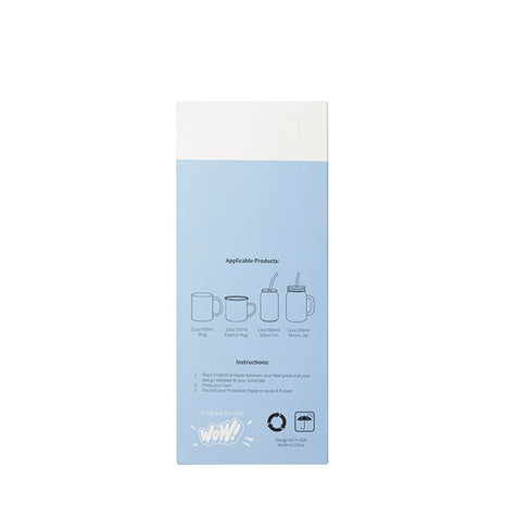 butcher paper gebruiken bij sublimatie mok hittepers