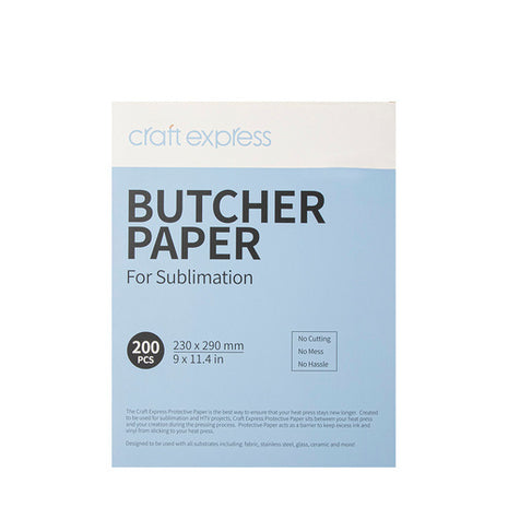 butcher paper sublimatie 230x290 craft express