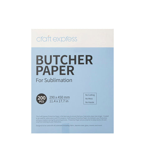 butcher paper sublimatie 290x450 groot formaat