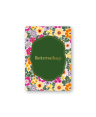 Cadeaukaartjes A7 - Beterschap (summer flowers)