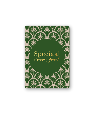 Cadeaukaartjes A7 - Speciaal voor jou (tropical deco)