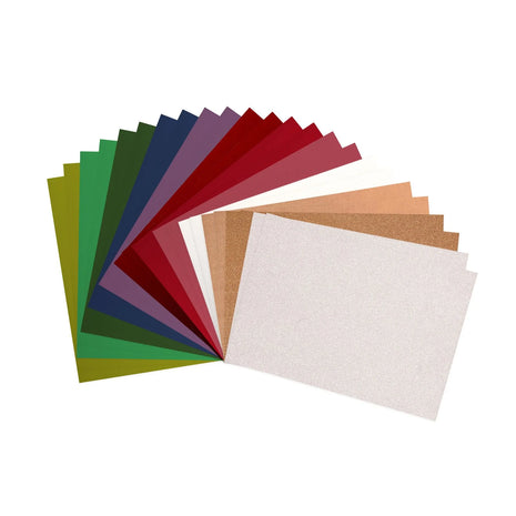 Vaessen Creative • Cardstock Papier A4 Kerst Multipack 24x