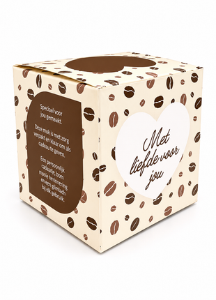 Coffee Beans Mokkendoosje – Koffie Cadeaudoosje voor Mok