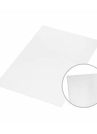 Aluminium plaat 10x15cm Wit - voor sublimatie