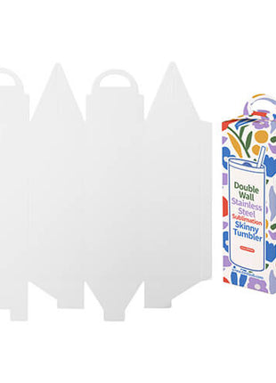 Tumbler  verpakking voor sublimatie - 7,7 x 7,7 x 25 cm