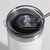 600 ml 3D Puff Cloud Tumbler voor sublimatie - wit