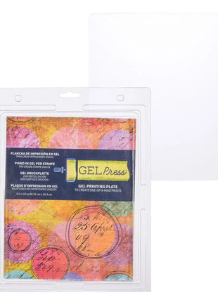 Gel Press • Gel Drukplaat Rechthoek 20,32x25,4cm