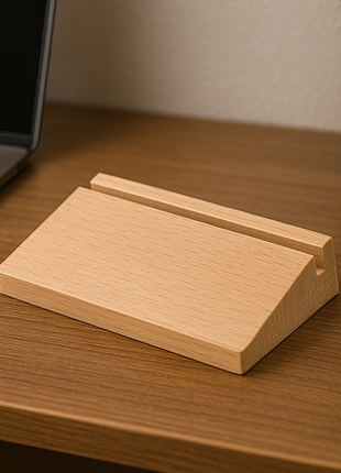 houten voet met gleuf standaard sublimatie plaat display