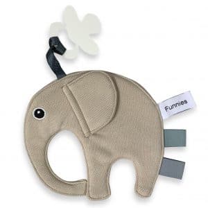 Tutpop Ollie van 100% Katoen in Creamkleur