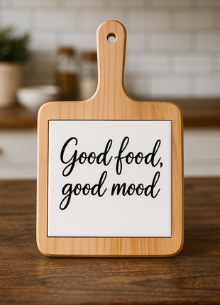 kaasplank met tegel sublimatie 15x15 cm houten borrelplank