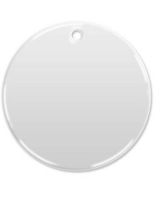 Keramische hanger rond 7 cm
