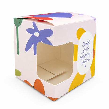 Lentebloemen Mokkendoosje – Cadeaudoosje voor Mok