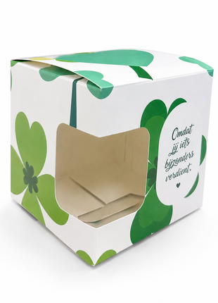 Lucky Green Mokkendoosje – Cadeaudoosje voor Mok
