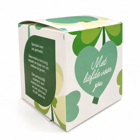 Lucky Green Mokkendoosje – Cadeaudoosje voor Mok