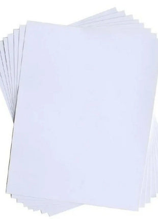 Silhouette printbaar wit stickerpapier 21,5 x 28 cm met 8 vellen voor print en cut projecten