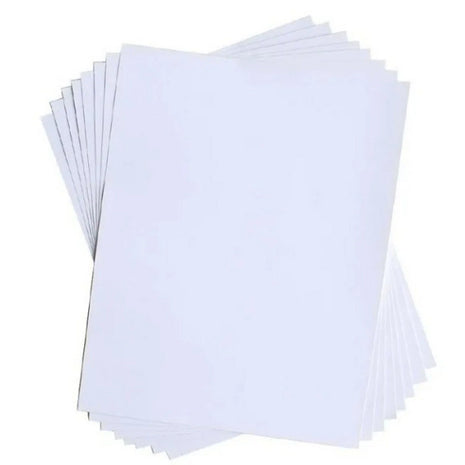 Silhouette printbaar wit stickerpapier 21,5 x 28 cm met 8 vellen voor print en cut projecten