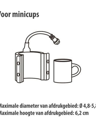 mini mok hitte element tumblerpers sublimatie