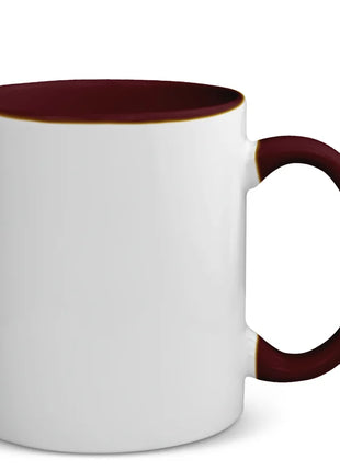 330ml (11oz) Duo Color Mok Bordeaux voor sublimatie