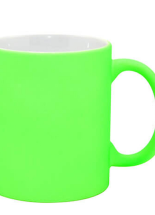 330ml (11oz) Mok Fluor Mat (kies uw kleur) voor sublimatie