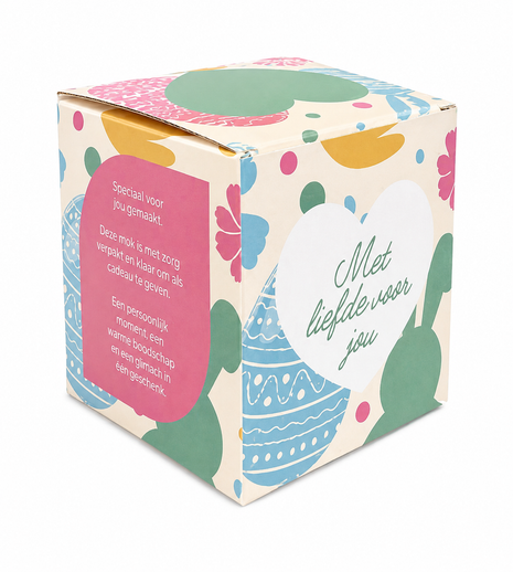 Paaseieren Mokkendoosje – Paas Cadeaudoosje voor Mok