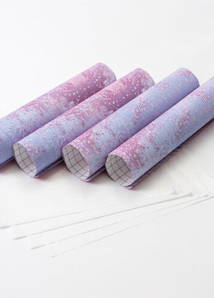 pastel sublimatie folie roze mist patroon