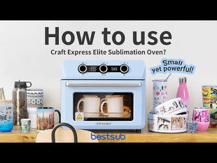 digitale bediening craft express sublimatie oven temperatuur en timer