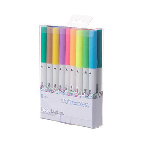 Craft Express 18 Textielmarkers - afbeelding 2