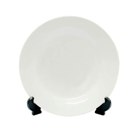 Keramisch bord 27cm met standaard voor sublimatie - afbeelding 1