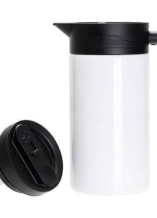RVS Koffiekan / Theekan 1500ml voor Sublimatie – Dubbelwandig & Hittebestendig - afbeelding 3
