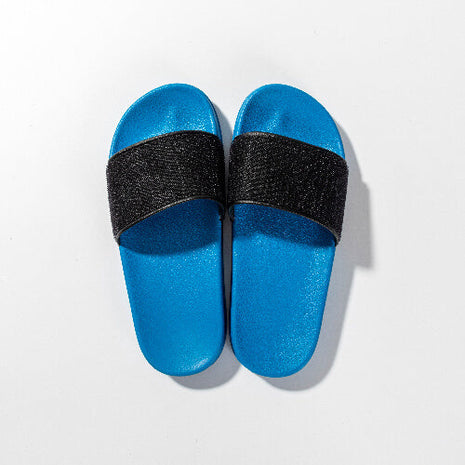 Badslippers blauw voor sublimatie - afbeelding 2