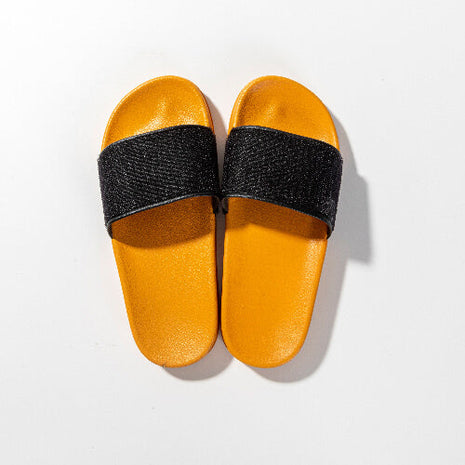 Badslippers geel voor sublimatie - afbeelding 2