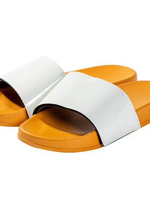 Badslippers geel voor sublimatie - afbeelding 3