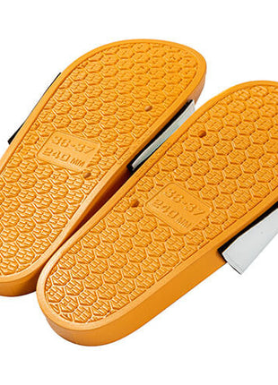 Badslippers geel voor sublimatie - afbeelding 4
