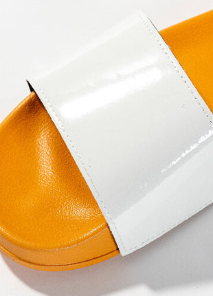 Badslippers geel voor sublimatie - afbeelding 5