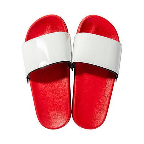 Badslippers rood voor sublimatie - afbeelding 1