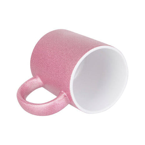 330ml (11oz) Glitter Mok Roze voor sublimatie