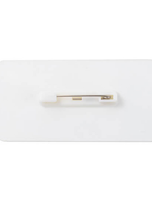 Acryl naambadge 7,6 × 3,8 cm