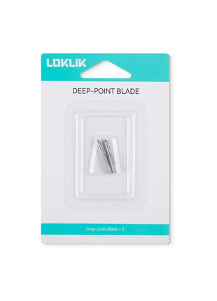 LOKLiK • iCraft Mesjes met Diepe Punt 2st.