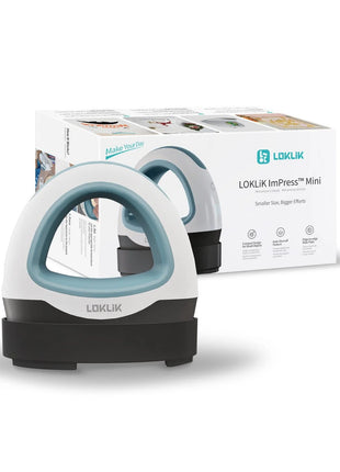 LOKLiK • Mini Heat Press Denim Blauw