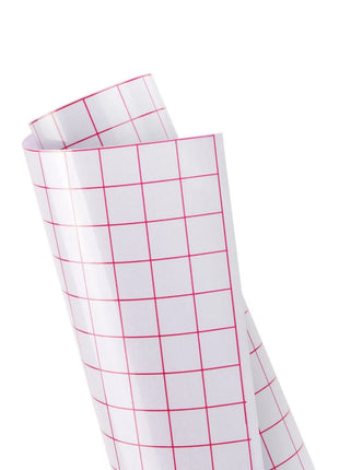 LOKLiK • Transfertape met Raster Rol 30cmx3m Rood
