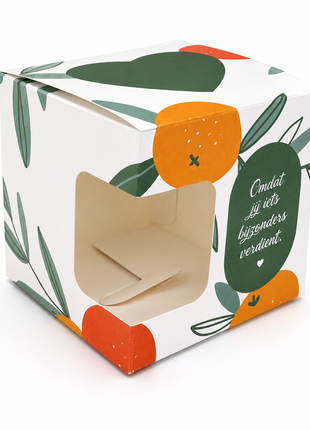 Sinaasappel Mokkendoosje – Cadeaudoosje voor Mok