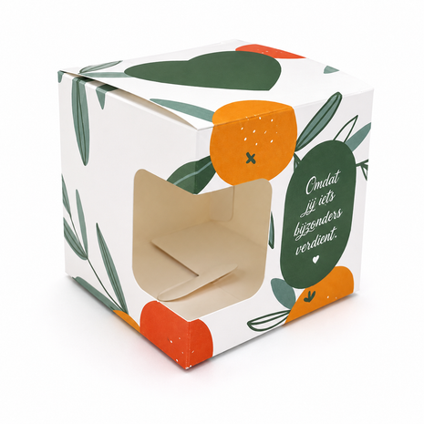 Sinaasappel Mokkendoosje – Cadeaudoosje voor Mok