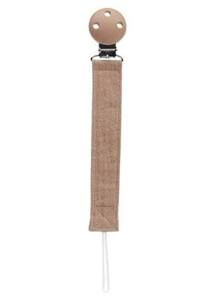Speenkoord met clip, Caramel